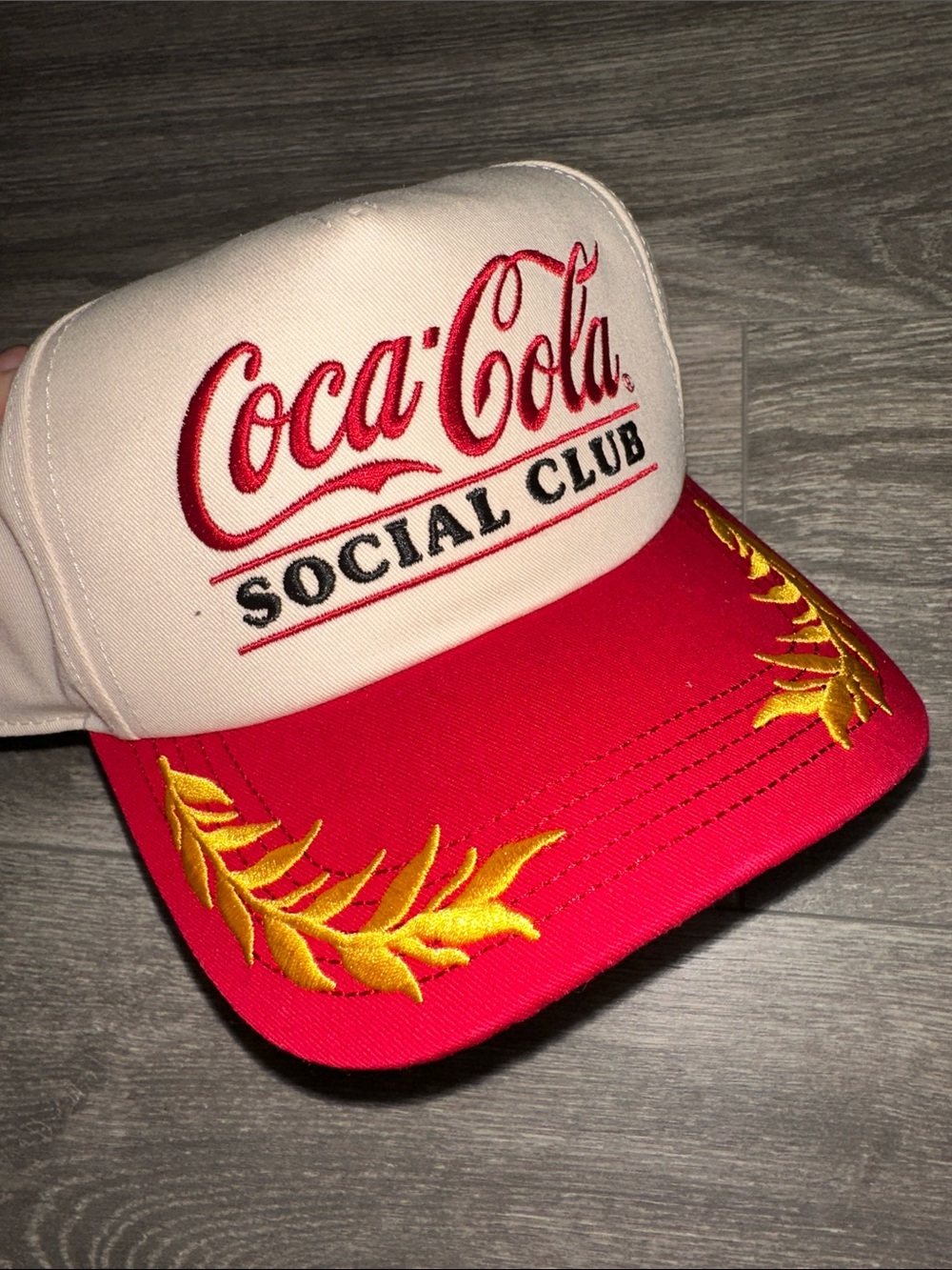 Coca Cola Social Club Trucker Hat